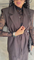 Komplekts "INTENSE 22666" - veste + bikses - CHOCO